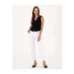 Pierre Cardin Beyaz Mom High Waist Fit Jean Pantolon 50313234-vr013