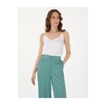 Pierre Cardin Beyaz Regular Fit Bluz 50301166-VR013