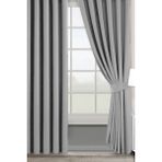 Pierre Cardin Blackout Karartma Perde Pilesiz Gri 300x260 cm Fon Perde