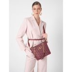 Pierre Cardin Bordo Omuz Çantası 05PO25Y1992-SMKN Br - 29x22x11