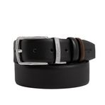 Pierre Cardin Çift Yönlü Erkek Deri Kemeri (En 3,5 cm) PCCİFT01 (Siyah/Kahve, 130 CM)