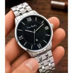 Pierre Cardin Damat Ve Takım Elbiseye Özel 2 Yıl Garantili Çelik Kordon Erkek Kol Saati Vs.blkt.1074