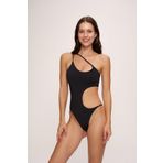 Pierre Cardin Dekolteli Mayokini, Siyah, 38