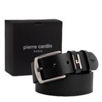 Pierre Cardin Deri Erkek Kemeri (En 4 cm) PC2099 (Siyah, 130 CM)