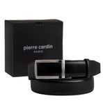 Pierre Cardin Deri Otomatik Tokalı Erkek Kemeri (En 3,5 cm) PCOTM01 (Siyah, 130 CM)
