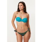 Pierre Cardin Desenli 217334 Dolgulu Straplez Kadın Bikini Takım
