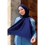 Pierre Cardin Elegans Monogram Şal - 1090700-921 - Lacivert