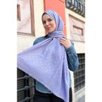 Pierre Cardin Elegans Monogram Şal - 1090700-992 - Mor