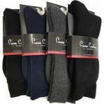 Pierre Cardin Erkek 4'lü Pamuklu Çorap - Standart - Çok Renkli