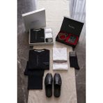 Pierre Cardin Erkek 8 Parça Lisanslı & Kutulu Lüks Damat Çeyiz & Bohça Seti - Siyah - XL