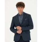 Pierre Cardin Erkek Açık Lacivert Slim Fit Ceket 50273432-VR059 - 46 - 6 Drop