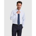 Pierre Cardin Erkek Açık Mavi Non Iron Kolay Ütülenebilir Slim Fit Uzun Kollu Basic Gömlek 50321020-VR003 - 2XL