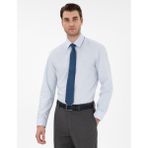 Pierre Cardin Erkek Açık Mavi Regular Fit Uzun Kollu Basic Gömlek 50307198-VR003