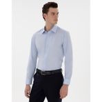 Pierre Cardin Erkek Açık Mavi Slim Fit Uzun Kollu Basic Gömlek 50300837-VR003
