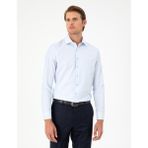 Pierre Cardin Erkek Açık Mavi Slim Fit Uzun Kollu Gömlek 50296573-VR003 - 3XL