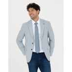 Pierre Cardin Erkek Açık Mavi Yün Karışımlı Slim Fit Ceket 50273166-VR003 - 46
