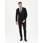 Pierre Cardin Erkek Antrasit Ex. Slim Fit Takım Elbise 50278529-VR006 - 46 - 6 Drop