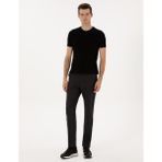 Pierre Cardin Erkek Antrasit Regular Fit Kanvas Pantolon 50310902-VR006 - 32 - 30
