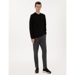 Pierre Cardin Erkek Antrasit Slim Fit 3 Iplik Düz Paça Eşofman Altı 50317670-VR006