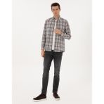 Pierre Cardin Erkek Antrasit Slim Fit Jean Pantolon 50315274-VR006 - 32 - 30
