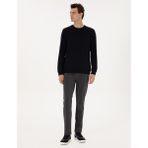 Pierre Cardin Erkek Antrasit Slim Fit Nervürlü Düz Paça Eşofman Altı 50317659-VR006 - 2XL
