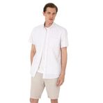 Pierre Cardin Erkek Bej Gömlek Kısa Kollu 50307082-VR011