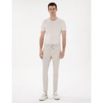 Pierre Cardin Erkek Bej Slim Fit Gofre Yazlık Kanvas Pantolon 50305235-VR011