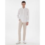 Pierre Cardin Erkek Bej Slim Fit Jean Pantolon 50302674-VR011 - 31 - 32