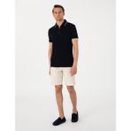 Pierre Cardin Erkek Bej Slim Fit Keten Karışımlı Beli Bağcıklı Dokuma Şort 50308147-VR011 - 38
