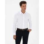 Pierre Cardin Erkek Beyaz Gömlek Desenli 50312330-VR013