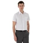 Pierre Cardin Erkek Beyaz Gömlek Kısa Kollu 50307003-VR013