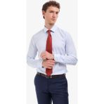 Pierre Cardin Erkek Beyaz Slim Fit Uzun Kollu Gömlek Günlük Stil 2XL Kesim Kalıbı