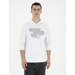 Pierre Cardin Erkek Beyaz Sweatshirt 50284176-VR013