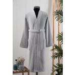 Pierre Cardin Erkek Bornozu Plain Gri