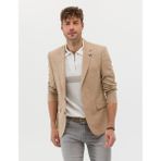Pierre Cardin Erkek Camel Ekstra Slim Fit Keten Karışımlı Blazer Ceket 50264619-VR015 - 6 Drop