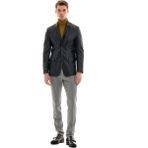 Pierre Cardin Erkek Deri Ceket - Siyah - XL
