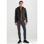 Pierre Cardin Erkek Deri Mont - 01-Siyah - 52