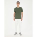 Pierre Cardin Erkek Ekru Carrot Fit Eşofman Altı 50285402-vr019