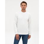 Pierre Cardin Erkek Ekru Regular Fit Sweatshirt 50311686-VR019 - XL