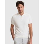 Pierre Cardin Erkek Ekru Slim Fit %100 Pamuk Düğmeli Polo Yaka Triko Tişört 50325046-VR019 - 2XL