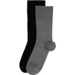 Pierre Cardin Erkek Erkek Bambu Karışımlı 2'li Paket Gri Soket Basic Çorap 50308478-100