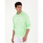 Pierre Cardin Erkek Fıstık Yeşili Regular Fit Sweatshirt 50285219-Vr087