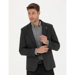 Pierre Cardin Erkek Füme Yün Karışımlı Slim Fit Ceket 50273163-VR058 - 48 - 6 Drop