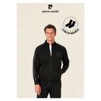 Pierre Cardin Erkek Giyim Regular Fit Fermuarlı Koldan Çizgi Detaylı Pamuklu Eşofman Takımı (Hediye Çorap)