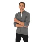 Pierre Cardin Erkek Gri Melanj Hırka (Triko) 50317409-VR086