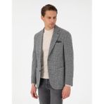 Pierre Cardin Erkek Gri Yün Karışımlı Ex. Slim Fit Ceket 50291942-VR024 - 48 - 6 Drop