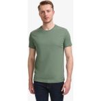 Pierre Cardin Erkek Haki Slim Fit %100 Pamuk Bisiklet Yaka Basic Tişört 50325307-VR027 - 3XL