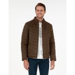Pierre Cardin Erkek Haki Suni Deri Ceket 50300519-790 - 54 - Dropsuz