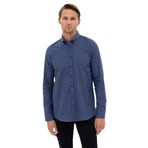 Pierre Cardin Erkek İndigo Gömlek Desenli 50311380-VR028