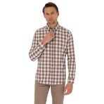 Pierre Cardin Erkek Kahverengi Gömlek Desenli 50298846-vr029